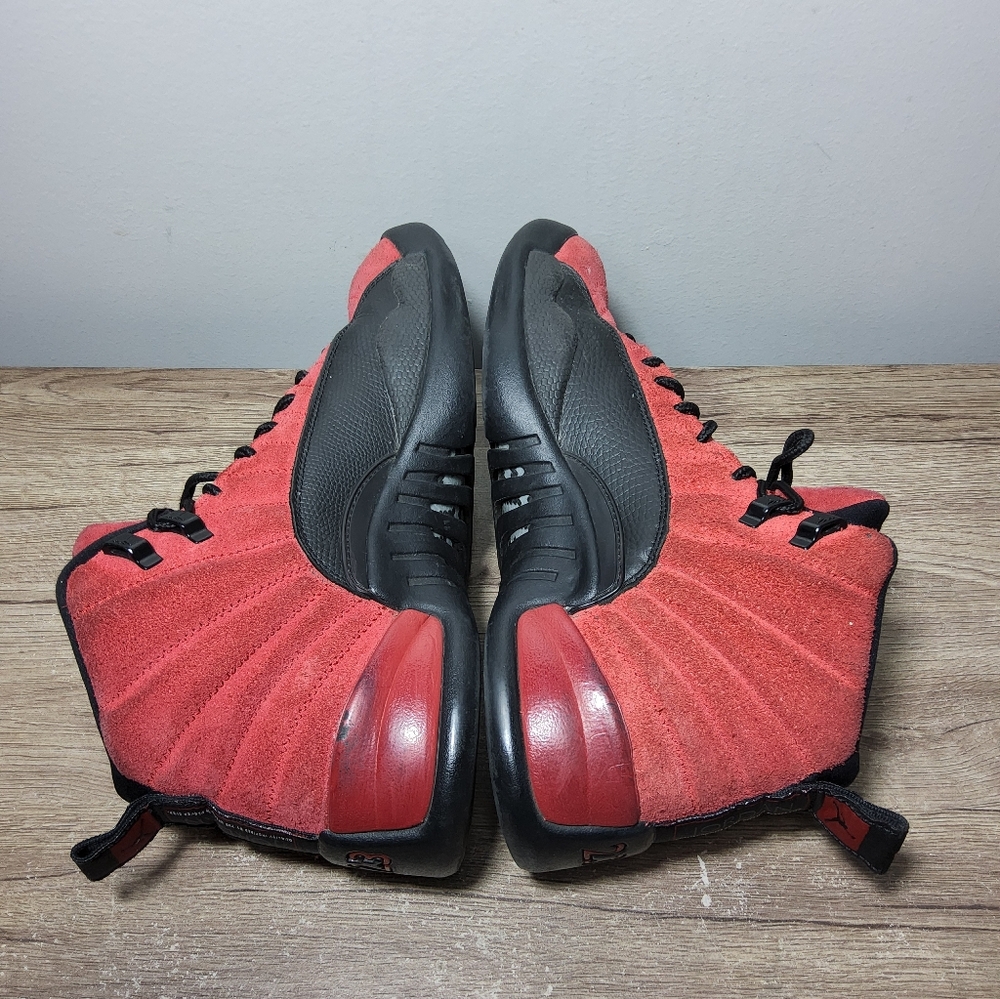 Jordan 12 Retro Reverse Flu Game Size 10.5 - Picture 5 of 13